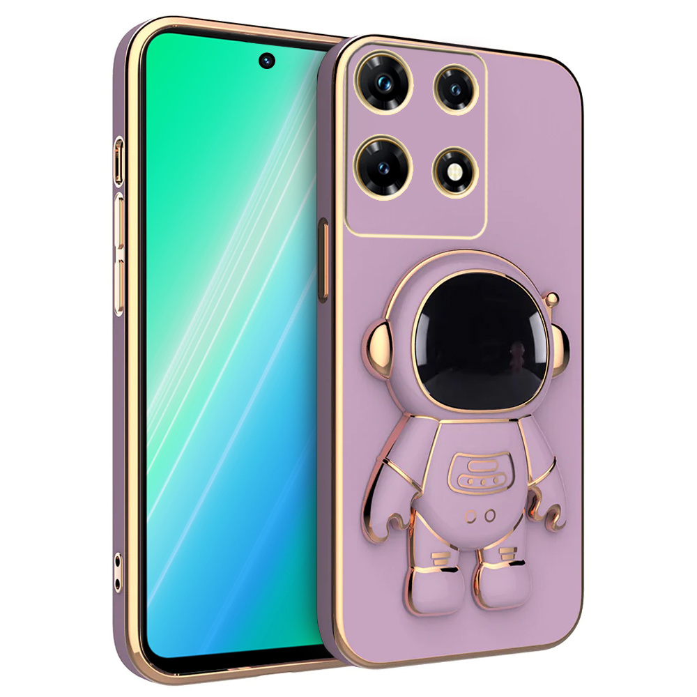 Infinix Note 30 5g Astronautenhülle, Lila