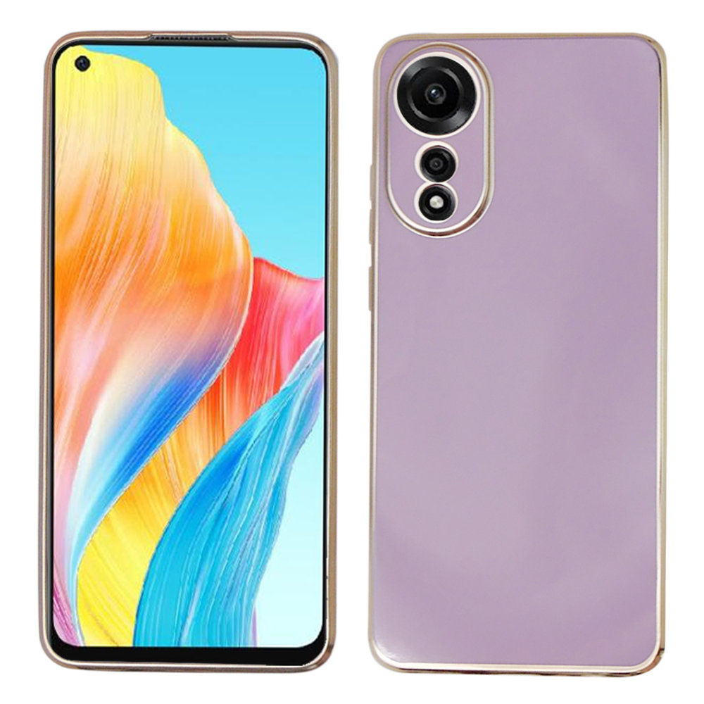 Oppo A78 4g Hülle, Glamour Camshield, Lila