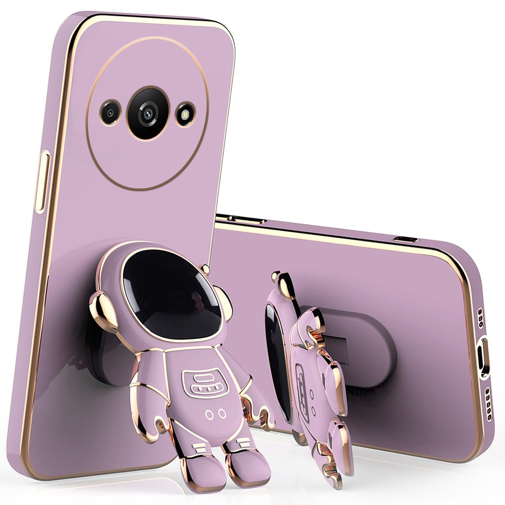 Hülle Für Xiaomi Redmi A3, Astronaut, Lila
