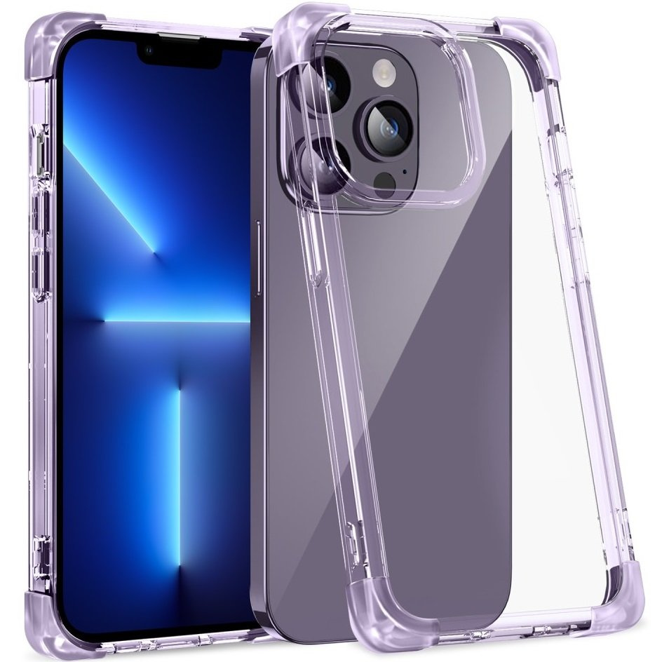 Hülle Für Iphone 13 Pro, Erbord Cornershield, Lila