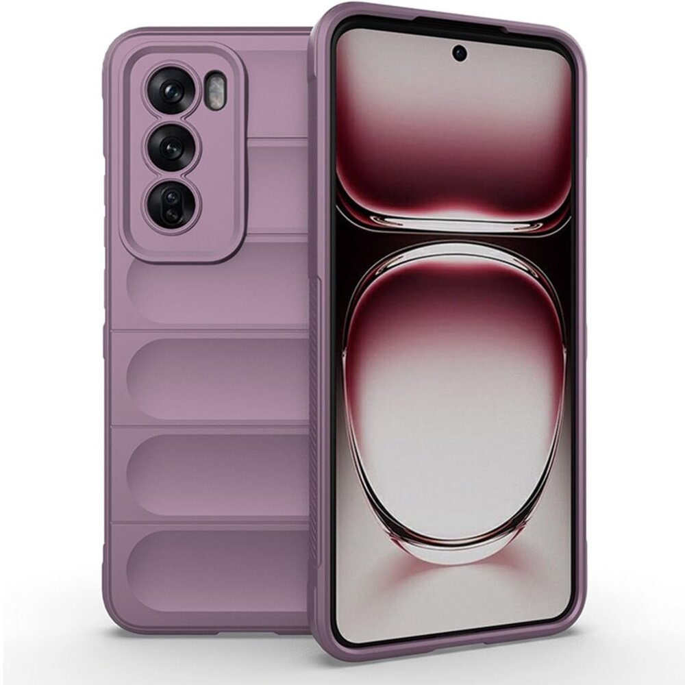 Oppo Reno 12 Gaming-schutzhülle, Stoßfest, Lila