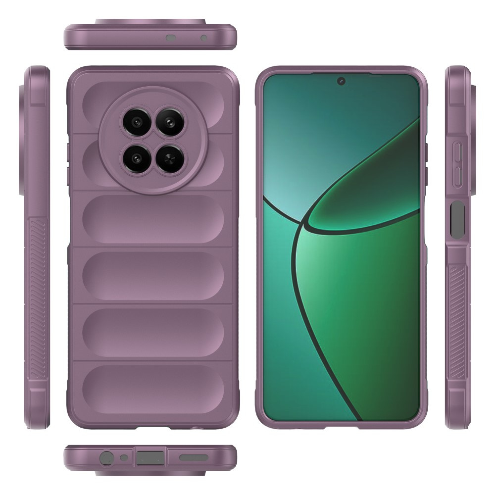 Realme 12 Gaming-schutzhülle, Stoßfest, Lila