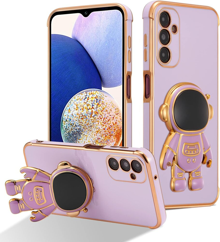 Samsung Galaxy M15 5g Astronautenhülle, Lila