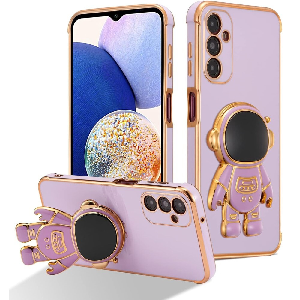 Samsung Galaxy M55 5g Astronautenhülle, Lila