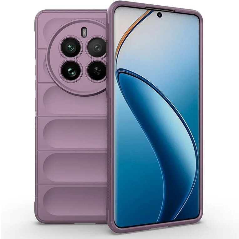 Realme 12 Pro 5g / 12 Pro+ 5g Gaming-schutzhülle, Stoßfest, Lila