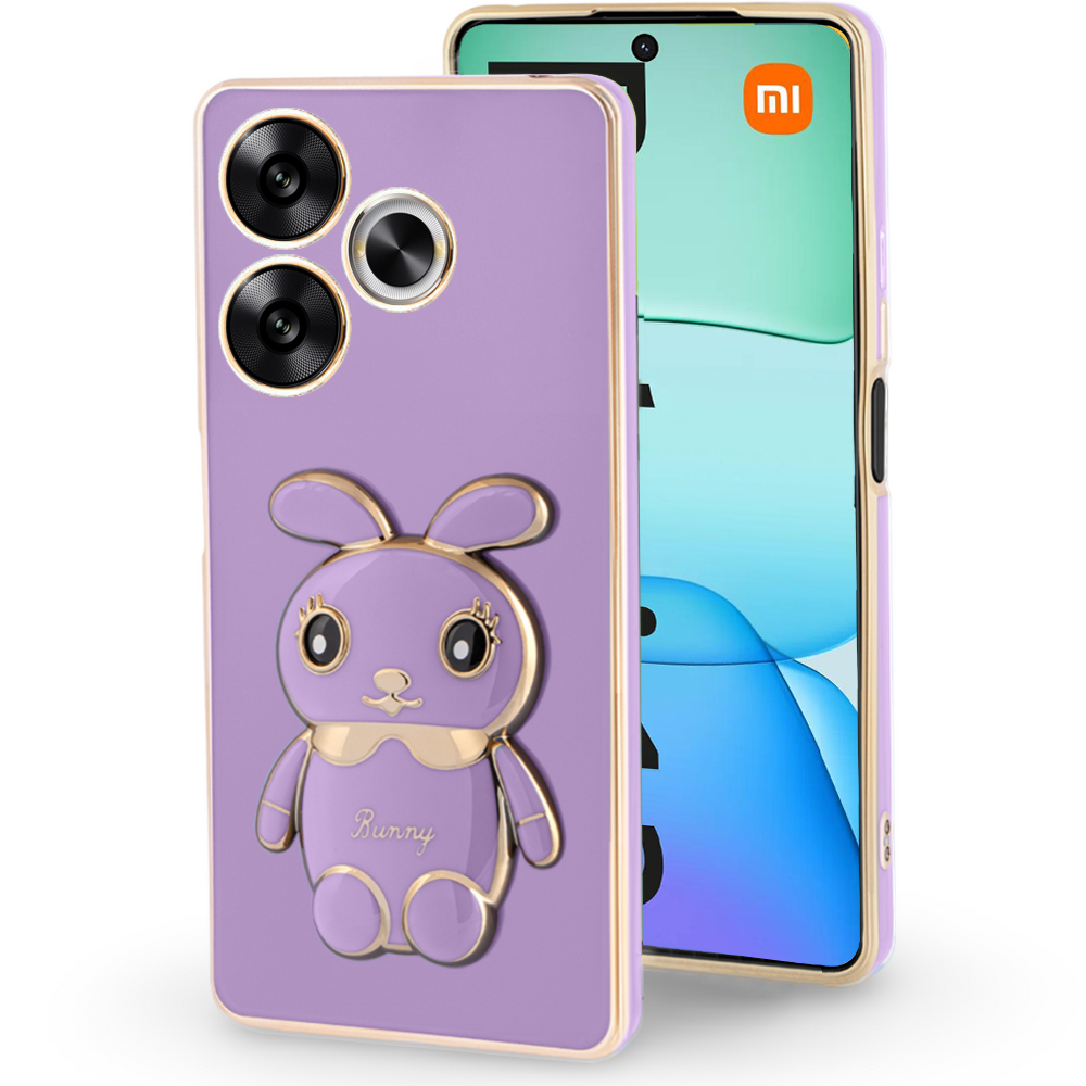 Hülle Für Xiaomi Redmi 13, Hase, Lila