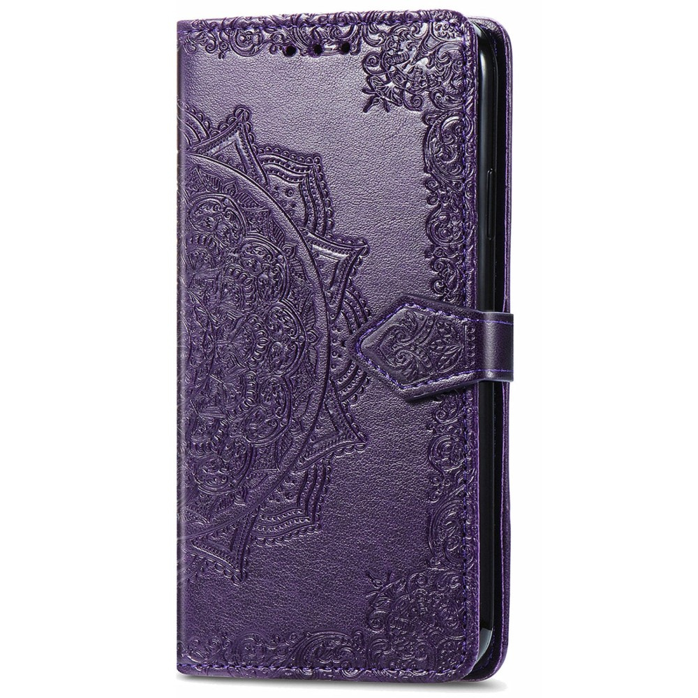 Klapphülle Für Motorola Moto G52 / G82 5g, Mandala, Lila