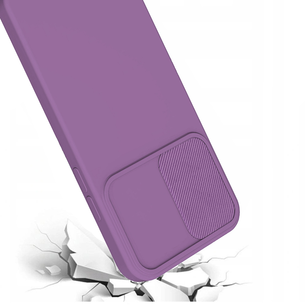 Weiche Tpu Camshield-hülle Für Xiaomi Redmi 10c, Lila