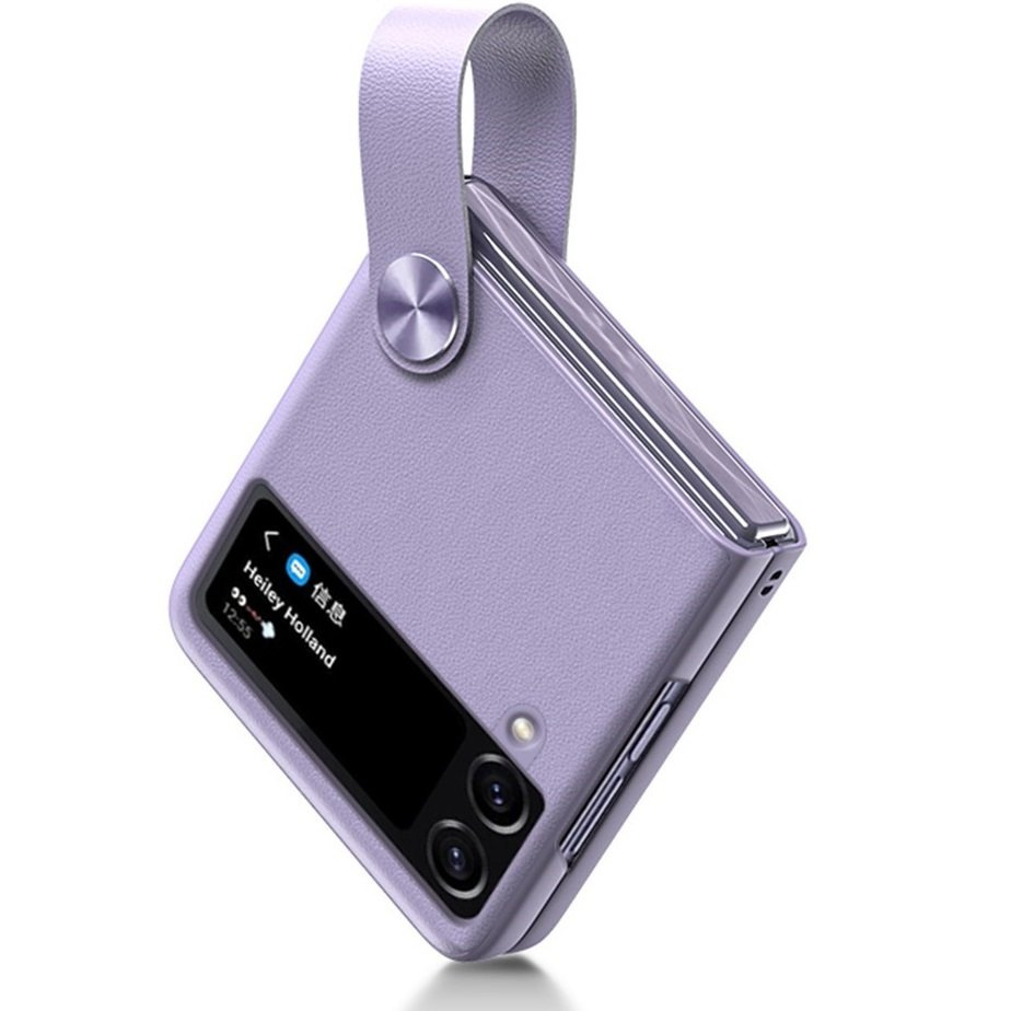 Gkk Schutzhülle Für Samsung Galaxy Z Flip 4 5g, Lila