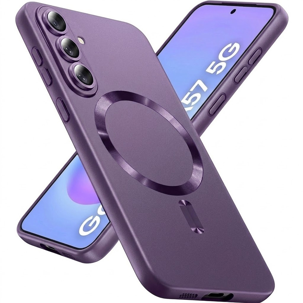 Samsung Galaxy A57 5g Hülle, Colormag, Für Magsafe, Lila