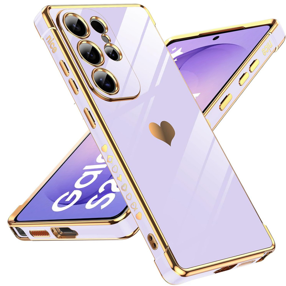 Hülle Für Samsung Galaxy S26 Ultra, Elektroherz, Lila