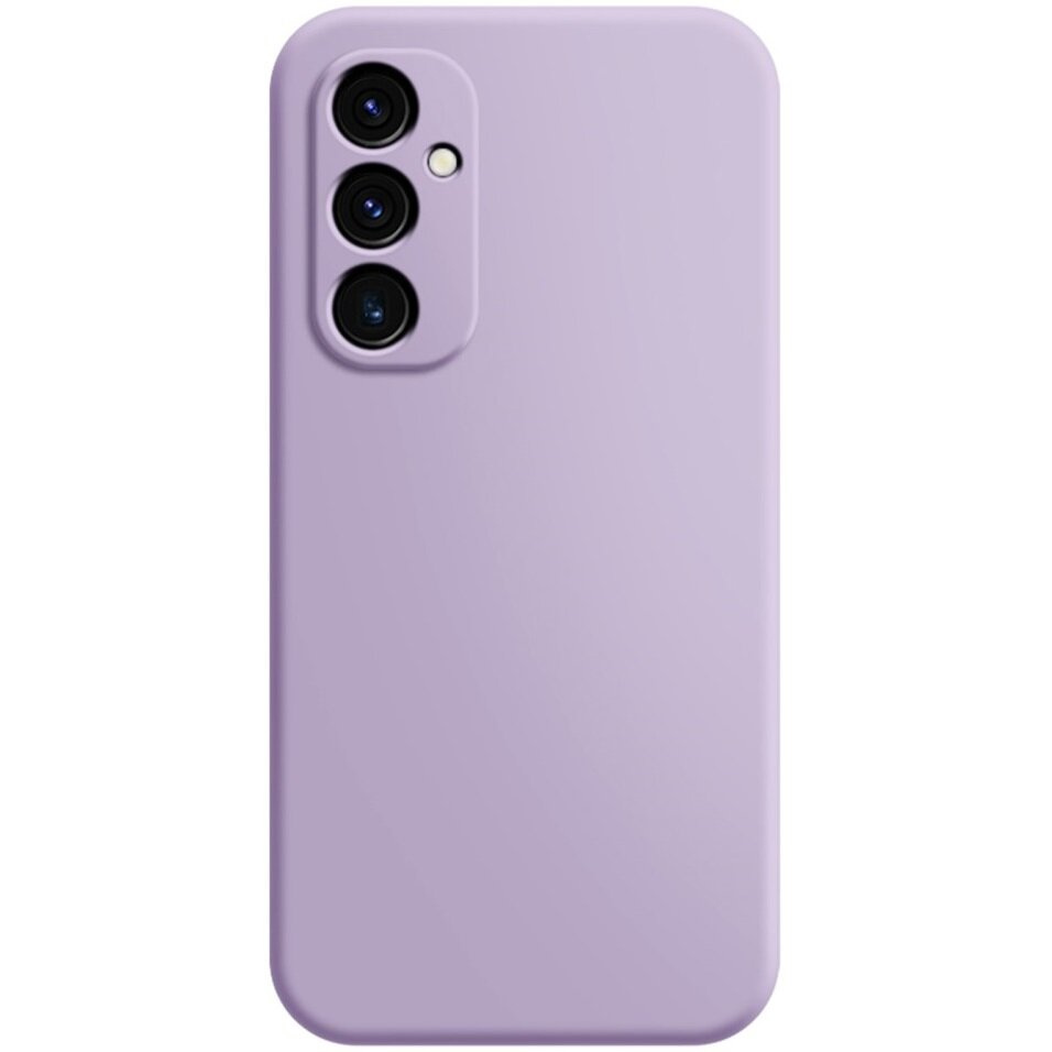 Schutzhülle Für Samsung Galaxy A25, Silikon Lite, Lila + 9h-glas