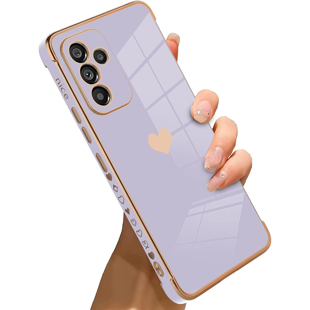 Schutzhülle Für Samsung Galaxy A34 5g, Elektroherz, Lila