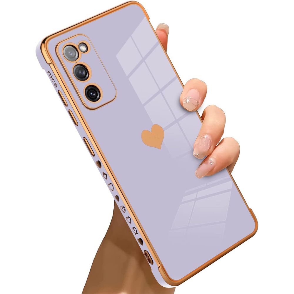Schutzhülle Für Samsung Galaxy S20 Fe, Elektroherz, Lila