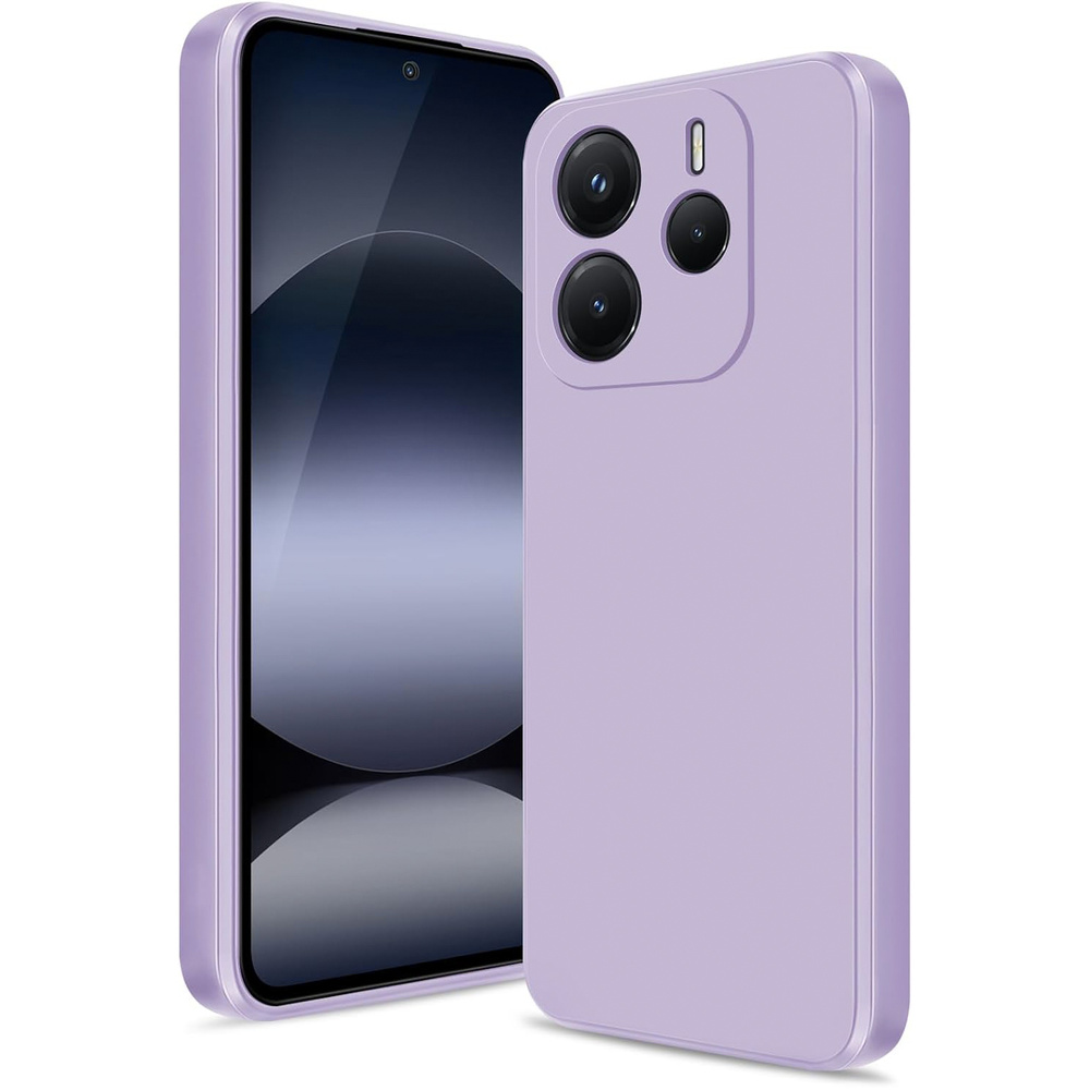 Schutzhülle Für Xiaomi Redmi Note 14 4g, Silikon Lite, Lila