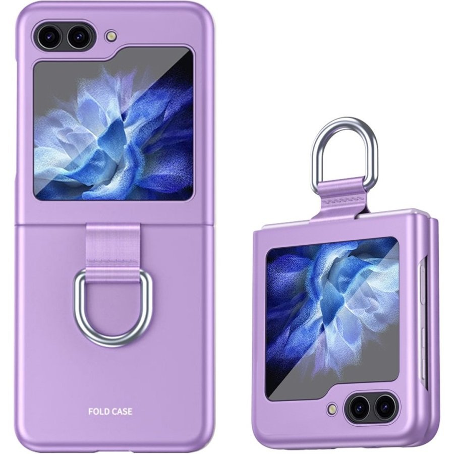 Ringhalterhülle Für Samsung Galaxy Z Flip5 5g, Lila