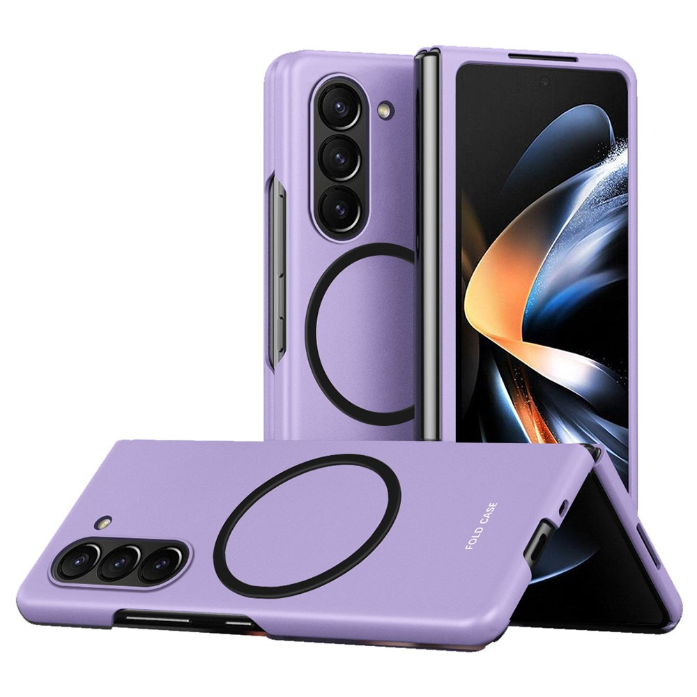 Skin-touch-schutzhülle Für Samsung Galaxy Z Fold5 5g, Magsafe, Lila