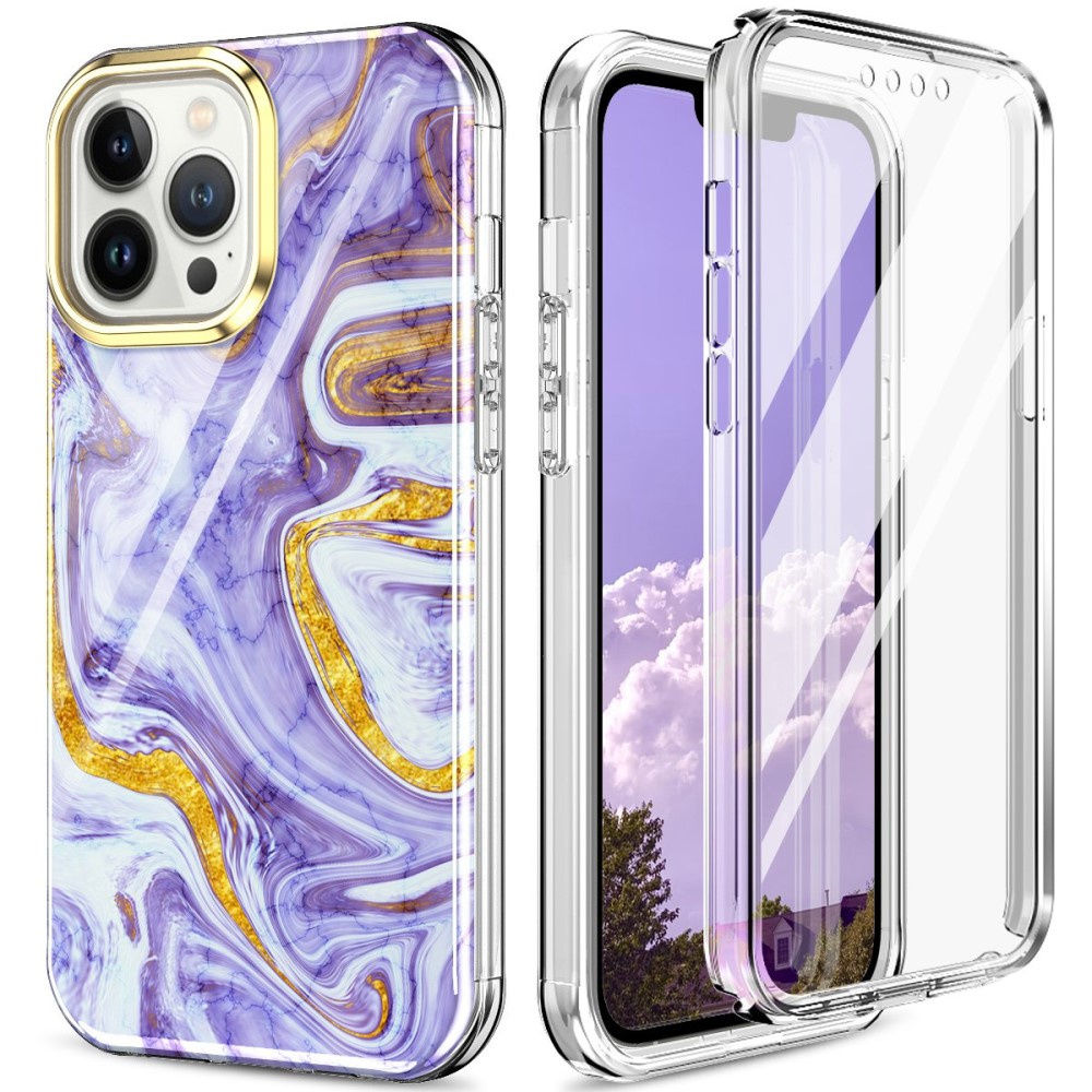 Weiche Schutzhülle Für Iphone 14 Pro Max, Lila