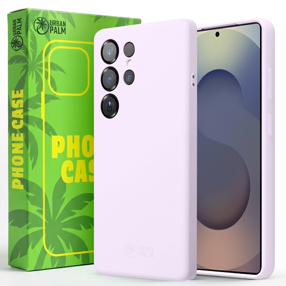 Urbanpalm Silikonhülle Für Samsung Galaxy S25 Ultra Mit Magsafe-anschluss, Lila