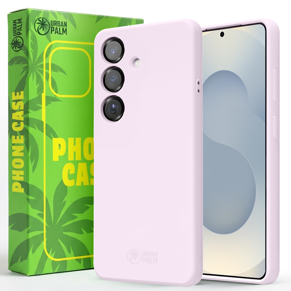 Urbanpalm Silikonhülle Für Samsung Galaxy S25 Mit Magsafe-anschluss, Lila
