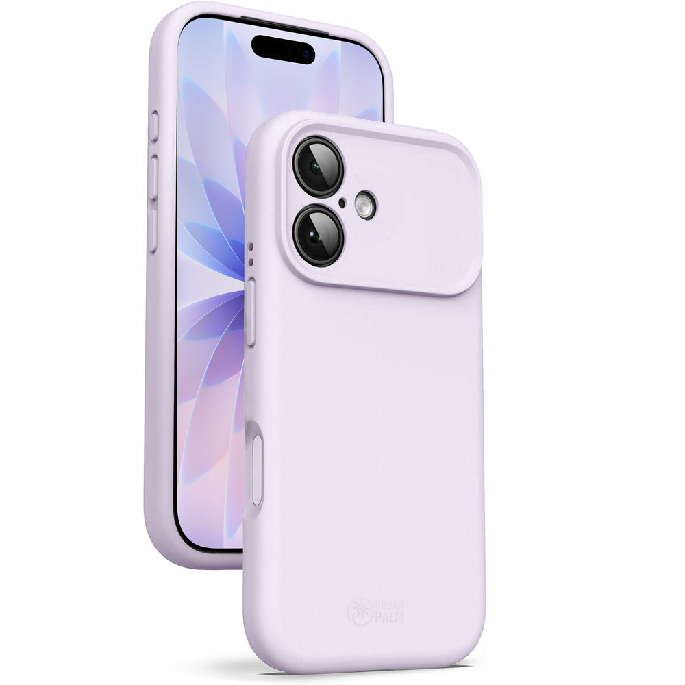 Urbanpalm Iphone 17 Silikonhülle Mit Magsafe-kompatibilität, Lila