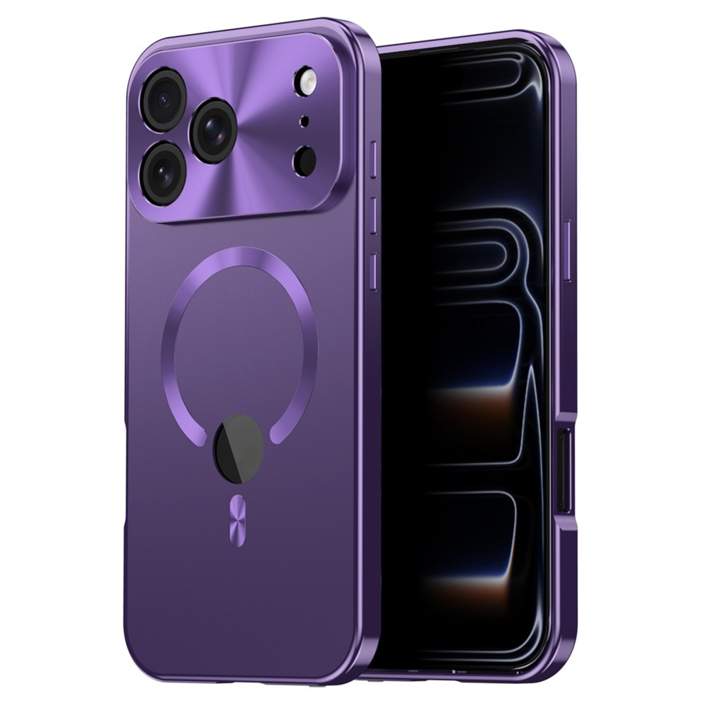Iphone 17 Pro Max Hülle Mit Sichtschutzglas Für Magsafe – Lila