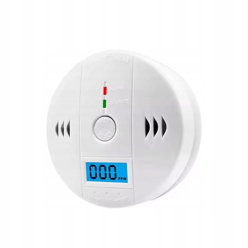 Co2-rauchmelder Für Das Homeoffice Mit Lcd-alarmanzeige Und Ppm-tester