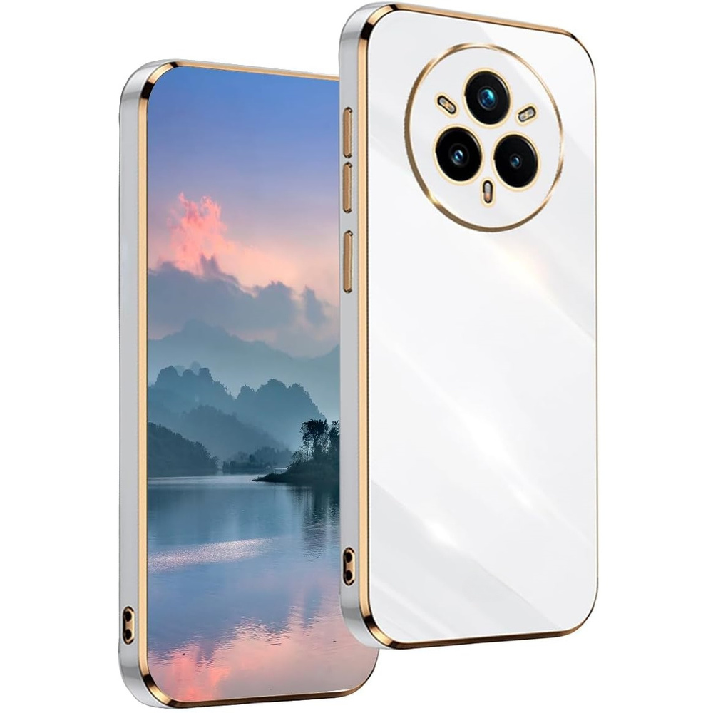 Realme 14 Pro 5g Glamour Camshield Hülle, Weiß