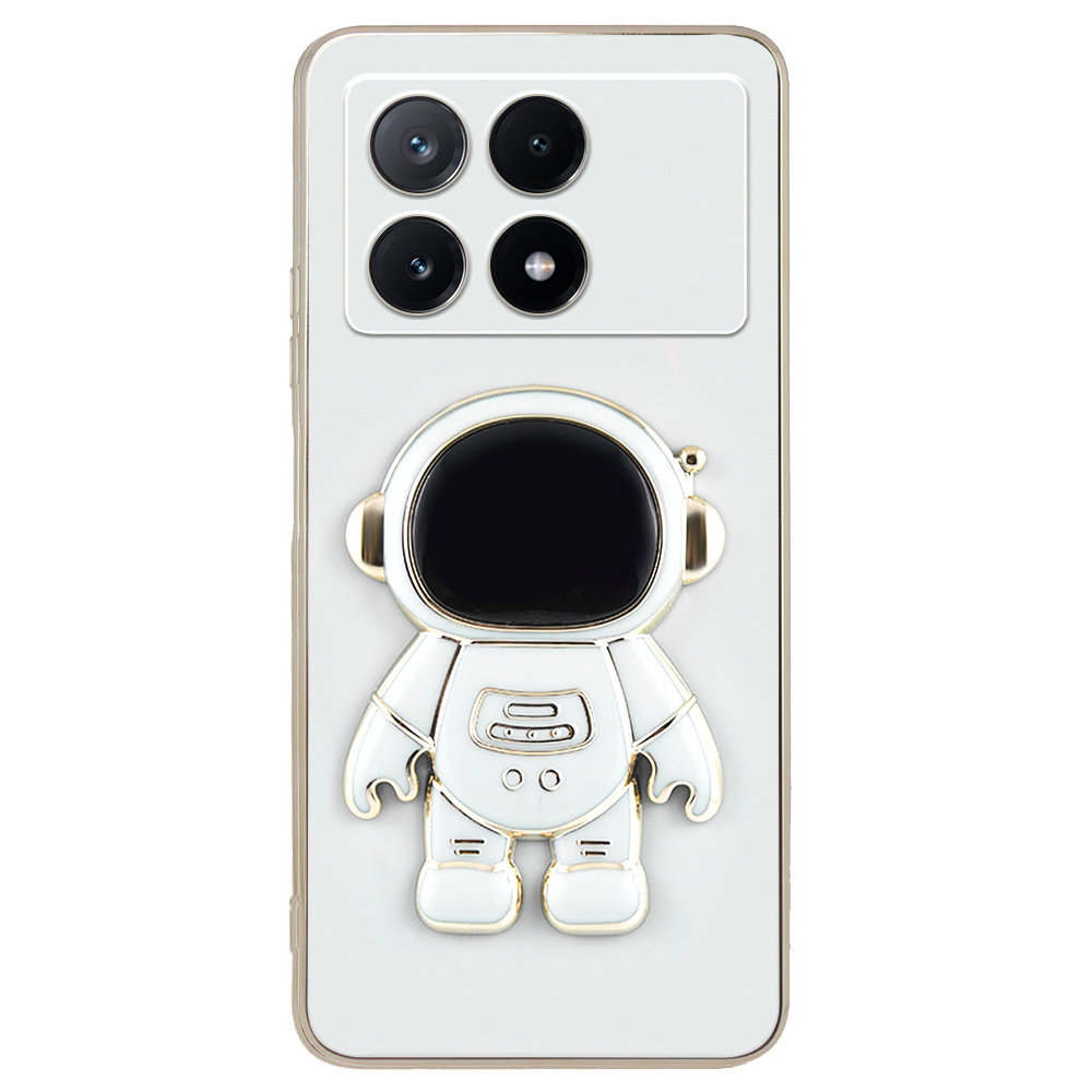 Schutzhülle Für Xiaomi Poco F6 Pro, Astronaut, Weiß