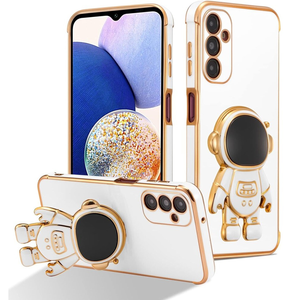 Samsung Galaxy M55 5g Hülle, Astronaut, Weiß