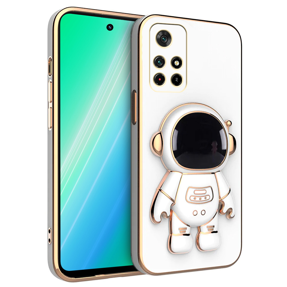 Schutzhülle Für Xiaomi Poco M4 Pro 4g, Astronaut, Weiß