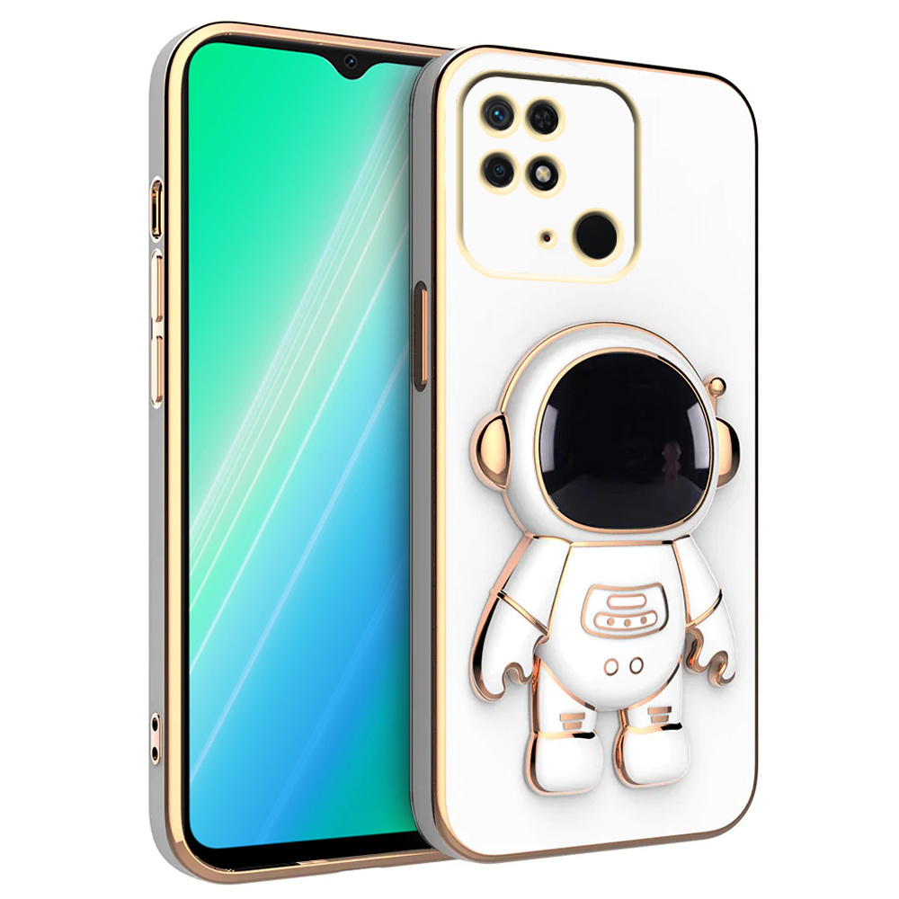 Schutzhülle Für Xiaomi Redmi 10c, Astronaut, Weiß
