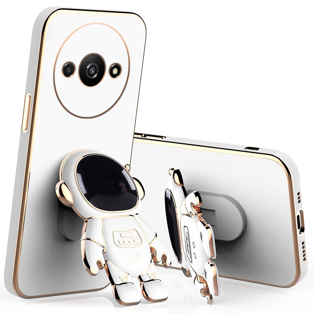 Schutzhülle Für Xiaomi Redmi A3, Astronaut, Weiß
