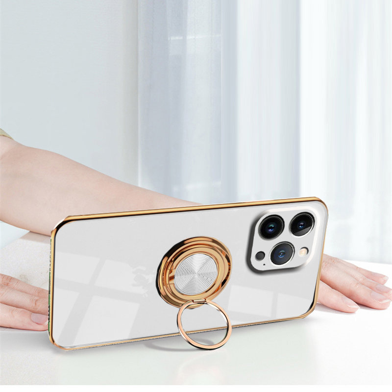 Iphone 14 Pro Max Hülle, Electro Ring, Weiß