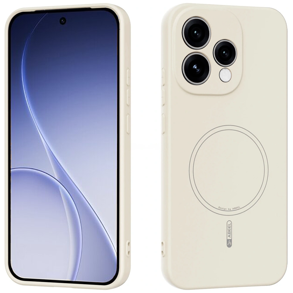 Schutzhülle Für Oppo Reno 15, Silicone Lite, Mit Magsafe-funktion, Weiß