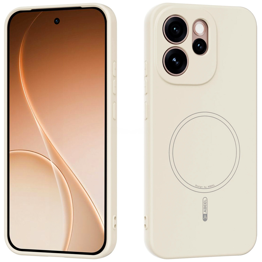 Schutzhülle Für Oppo Reno 15 F / 15 Fs, Silikon Lite, Mit Magsafe-funktion, Weiß
