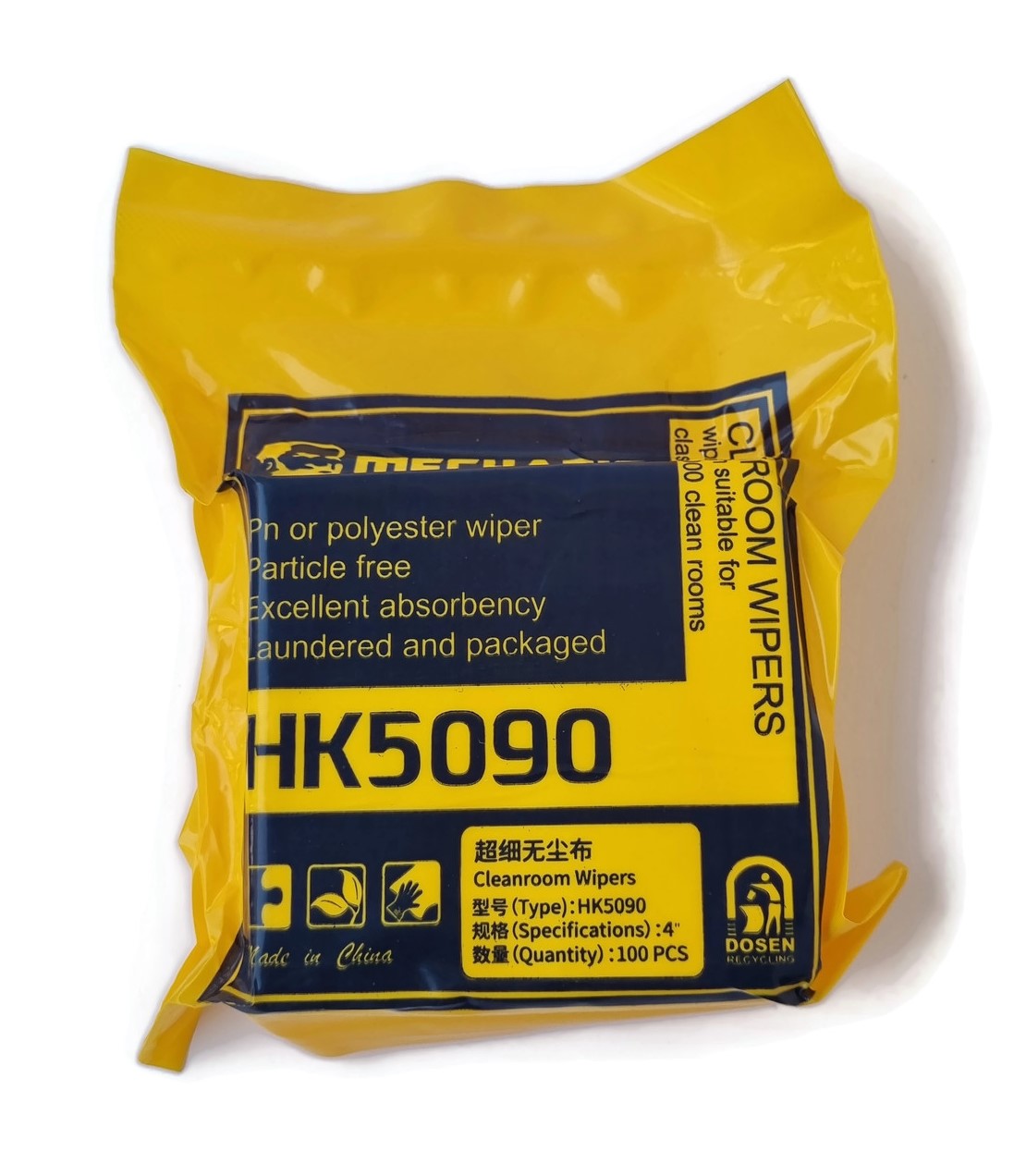 Staubfreie, Antistatische Reinigungstücher Mechanic Hk5090 10x10 100 Stück