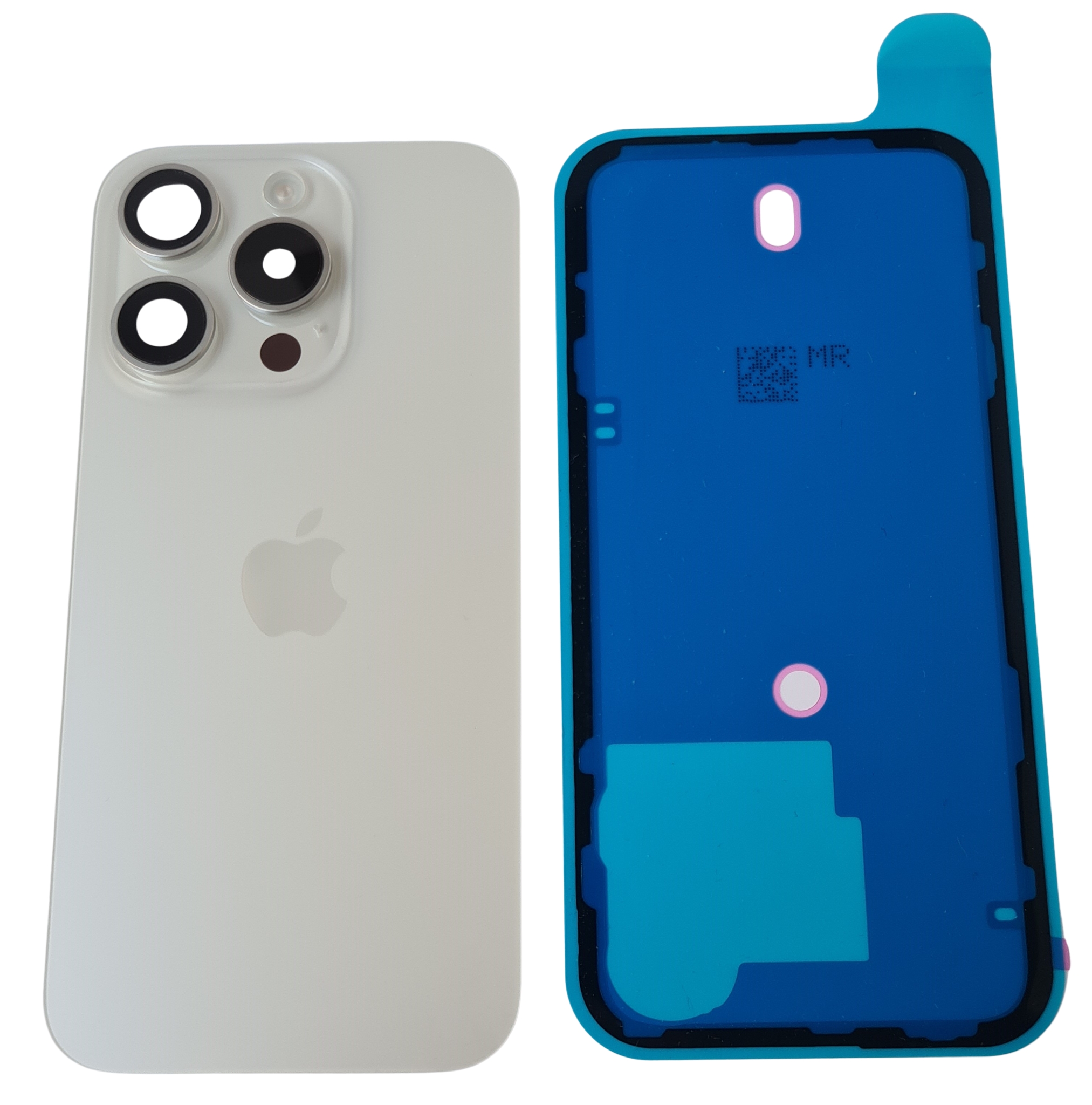 Originale Rückseite (org Grade A) Für Apple Iphone 15 Pro, Weiß