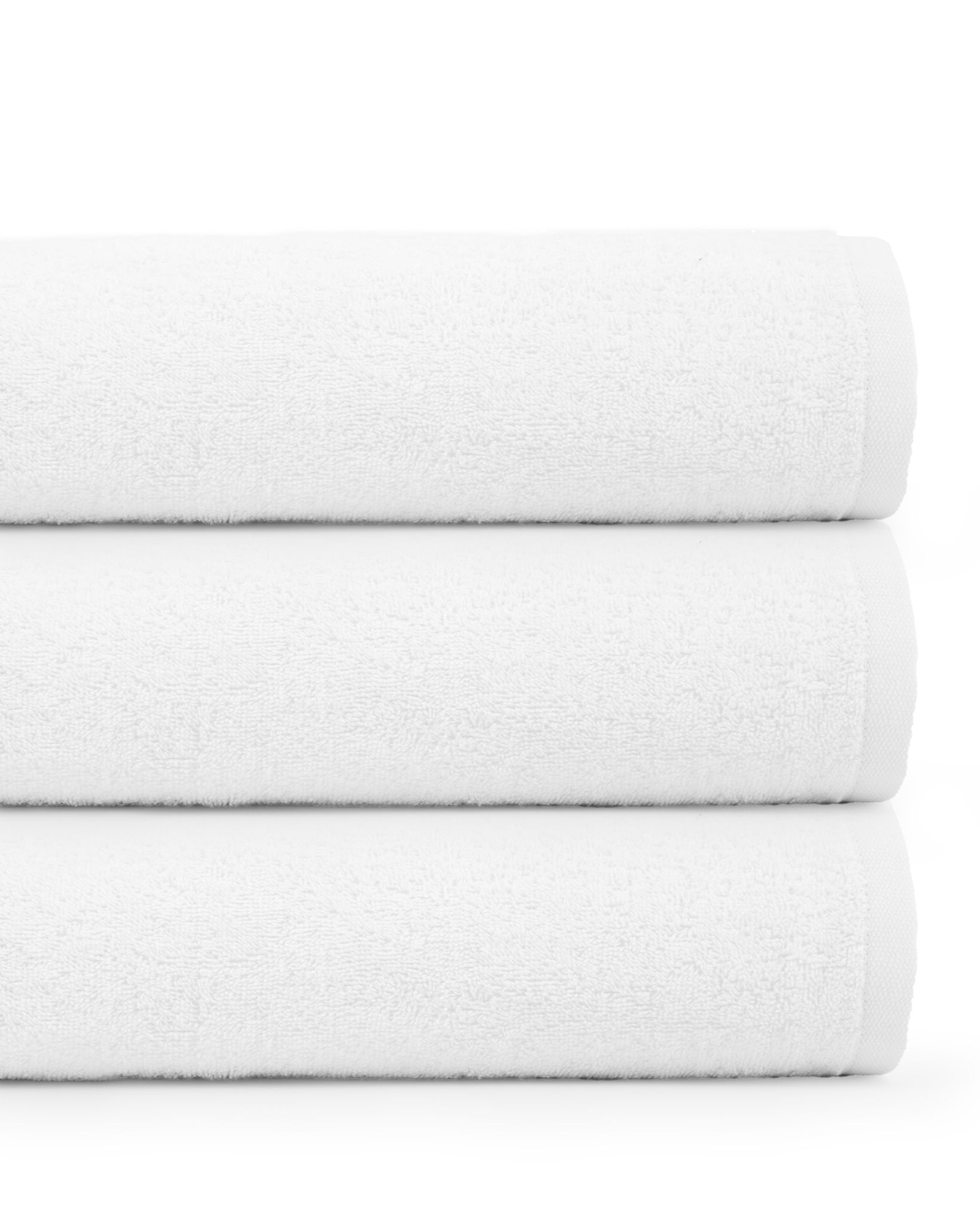 Weißes Handtuch 100x150 450g