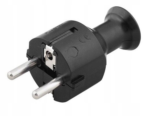 Plastrol Wt-40 Gerader Stecker 16a 250v Schwarz