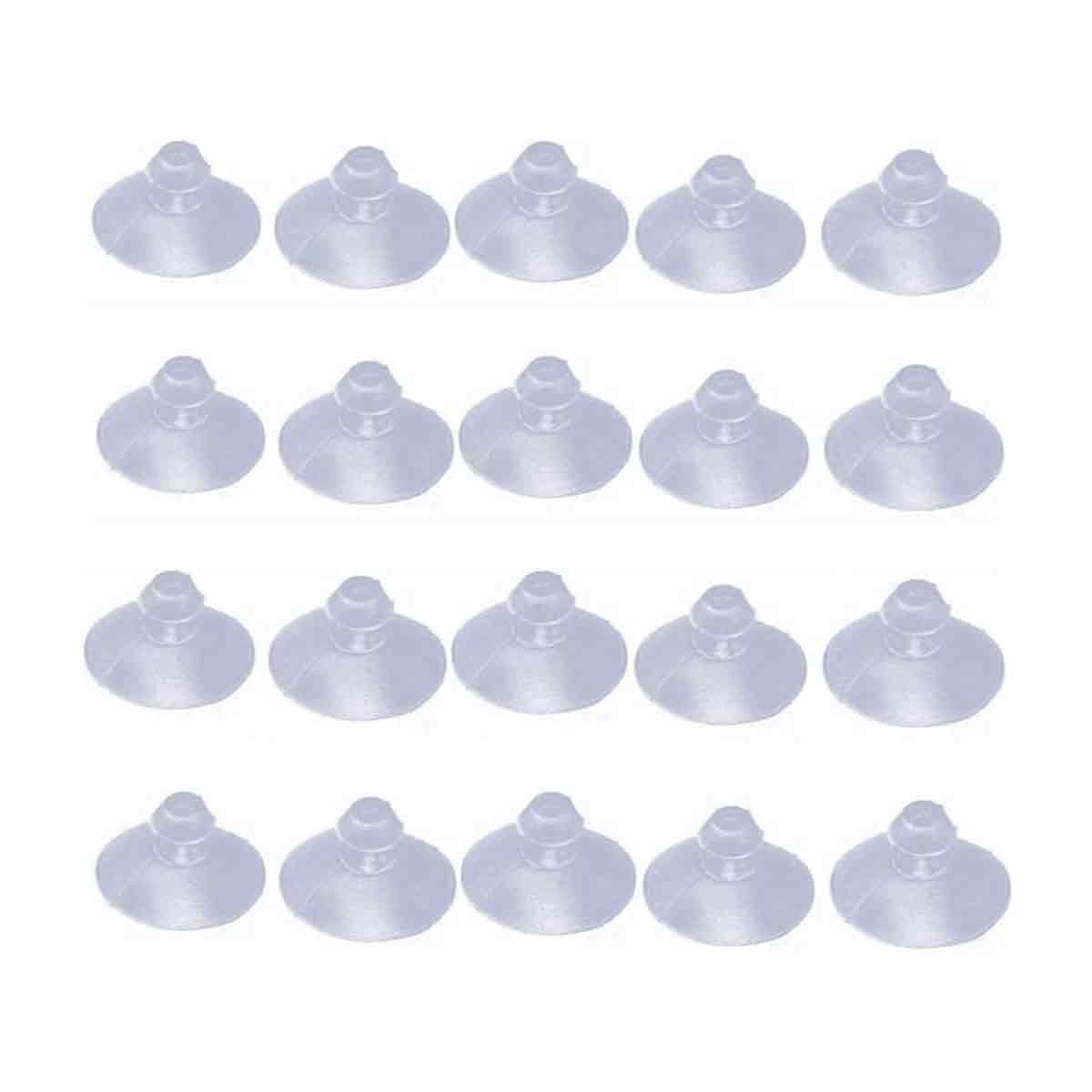 20 Transparente Antikollisions-saugfüße Aus Gummi Für Glas, Saugfüße Zur Wandbefestigung Im Haushalt, 18 Mm Durchmesser