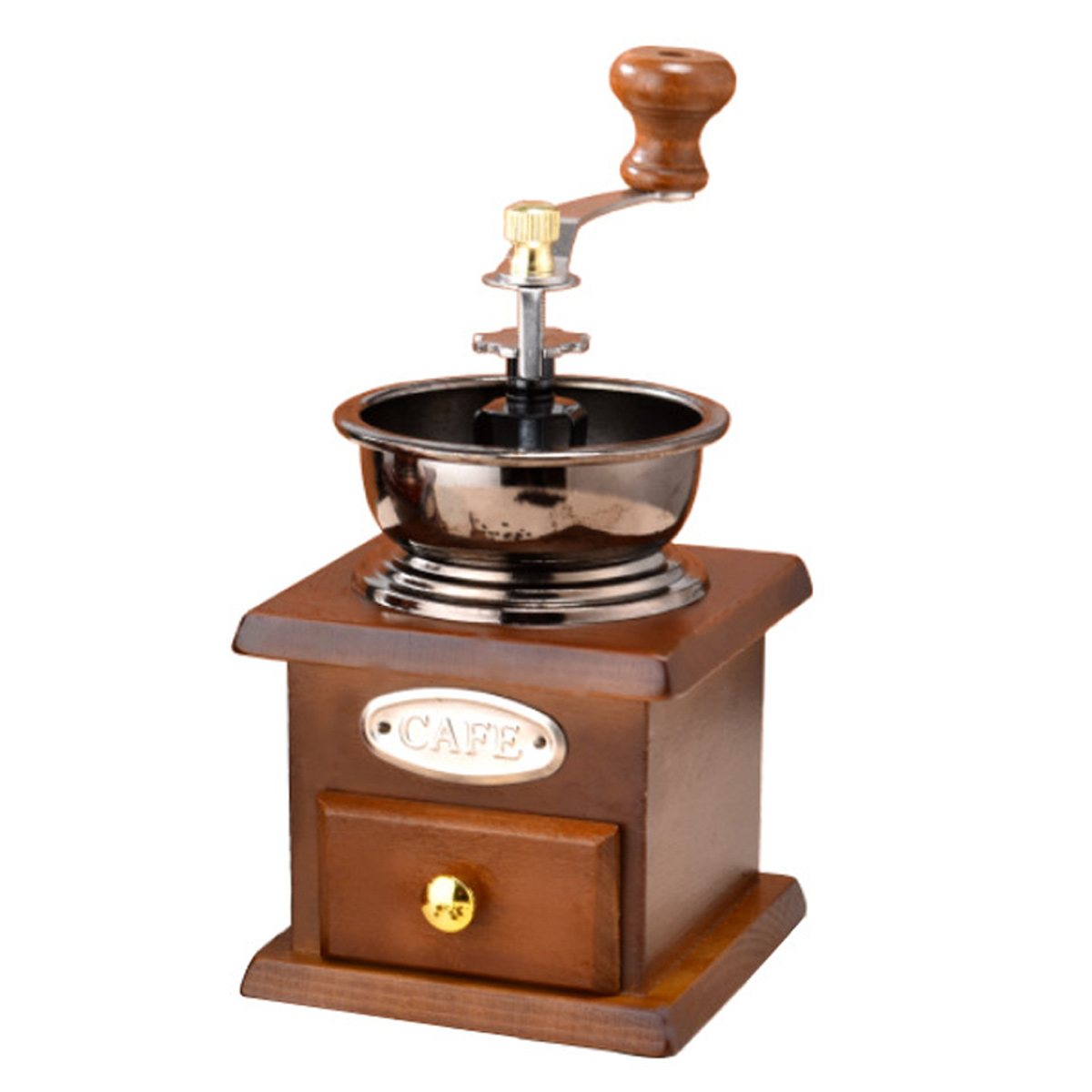 1 Stück Retro-handmühle Für Kaffeebohnen, Manuelle Mühle, Mahlwerkzeug Für Zuhause, Küche Und Büro