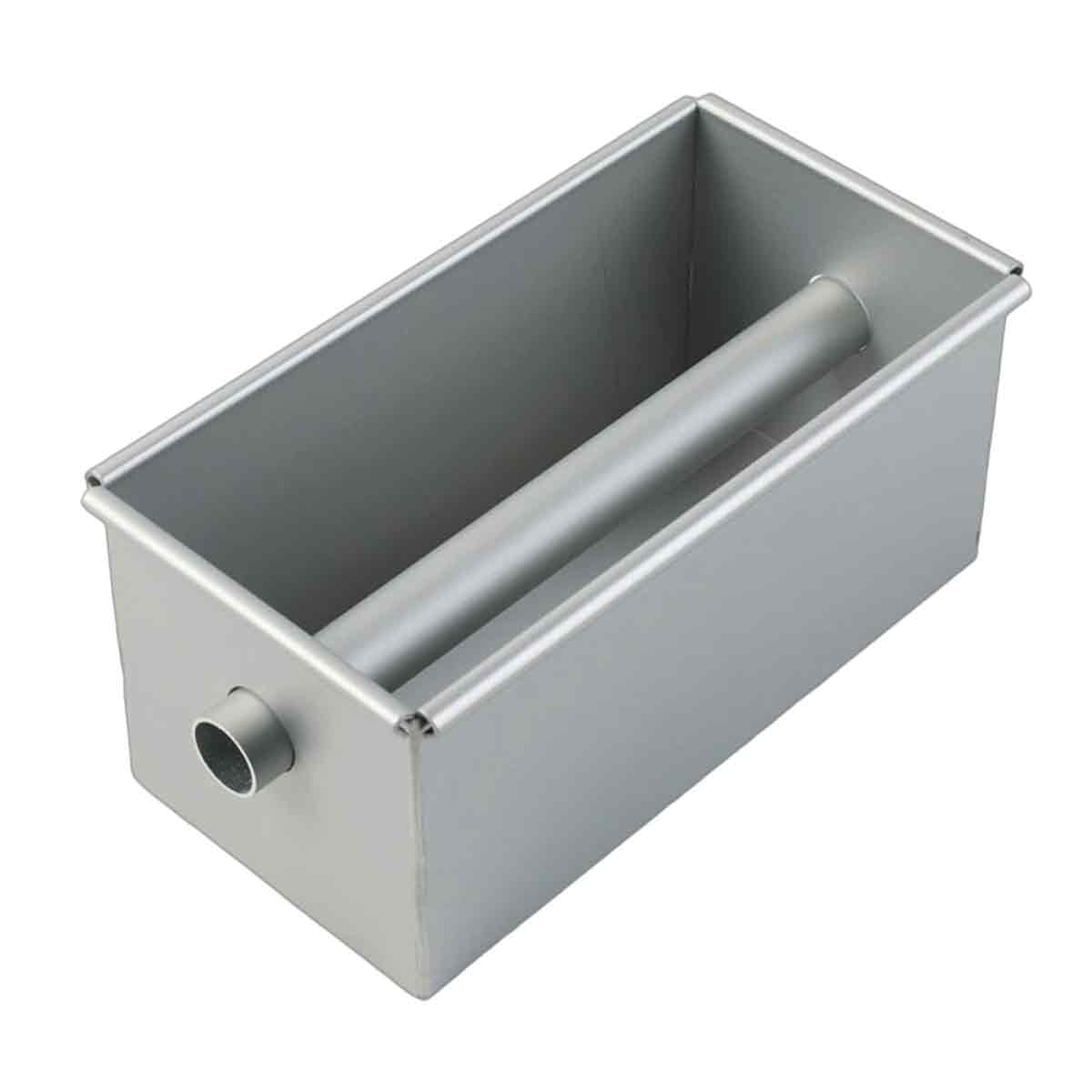 Lange Kuchenbackform, Antihaftbeschichtet, Herzförmige Kuchenform, Quadratische Kastenform Aus Aluminiumlegierung Mit Mittelrohr, Backutensilien