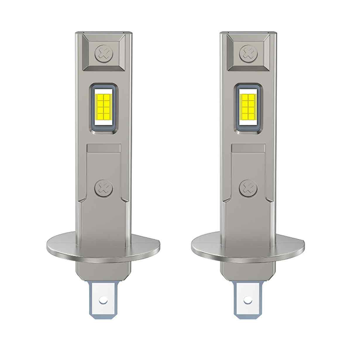 H1 Led-scheinwerferlampen – 6500k Kaltweiß, Lüfterloser Umrüstsatz Pzcc - H1 Led-scheinwerferlampen – 6500k Kaltweiß, Lüfterloser Umrüstsatz Pzcc