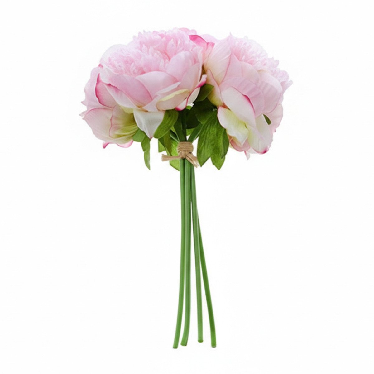 Künstliche Pfingstrose - Seide - Hellrosa. Diese Künstliche Seidenblume Gibt Die Detailgetreue Realität Einer Pfingstrose Wieder.