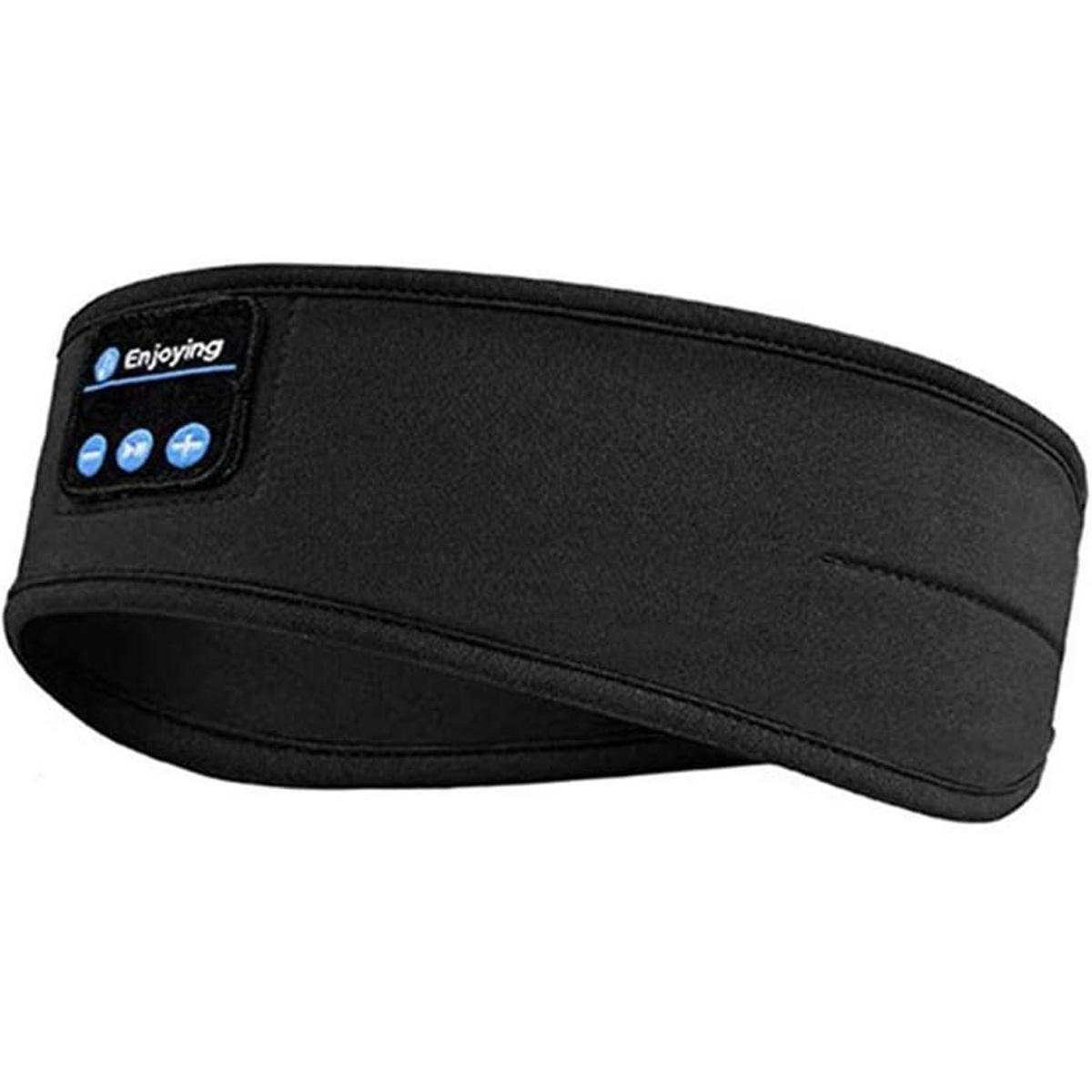 Kabellose Bluetooth-stereo-schlafkopfhörer Mit Schlafmaske Und Musikfunktion – Schwarz