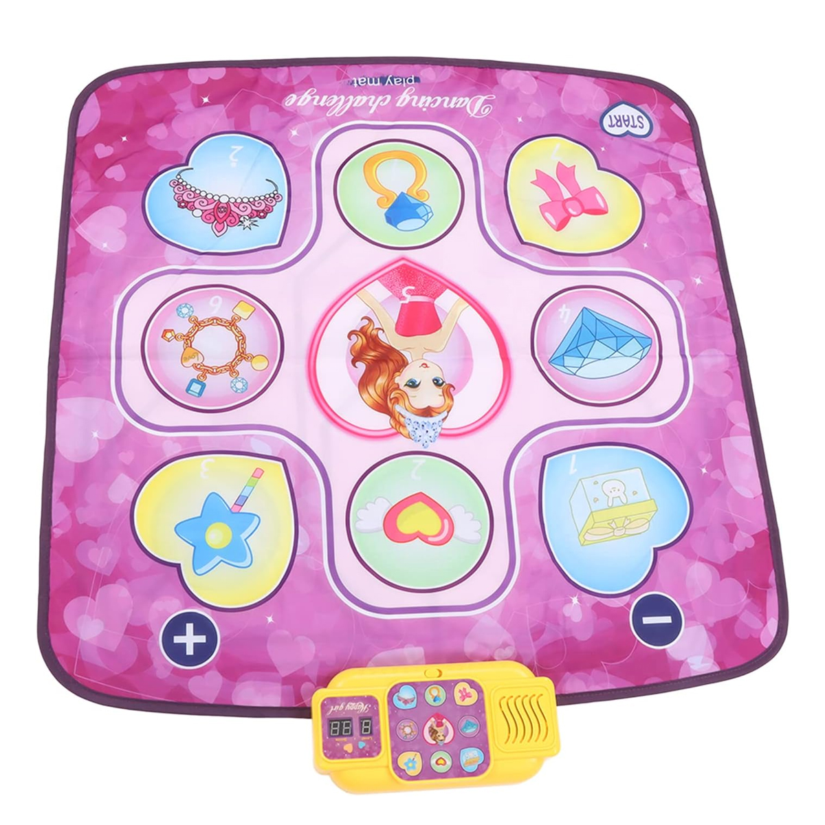 Musikalische Led-tanzmatte Für Mädchen Von 3-8 Jahren - Lila - Musikalische Led-tanzmatte Für Mädchen Von 3-8 Jahren - Lila