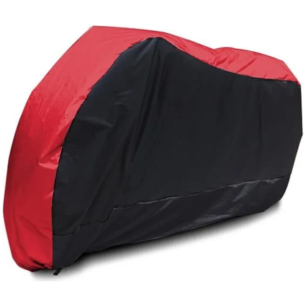 Motorrad-/rollerabdeckung, Größe Xl 245 Cm, Rot/schwarz, Wasserdicht - Motorrad-/rollerabdeckung, Größe Xl 245 Cm, Rot/schwarz, Wasserdicht