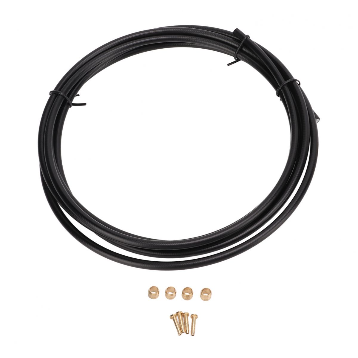 Hydraulischer Scheibenbremsschlauch-satz, Schwarz, Hochfest, Stabile Leistung Für Bh59 Ölscheiben-mountainbike