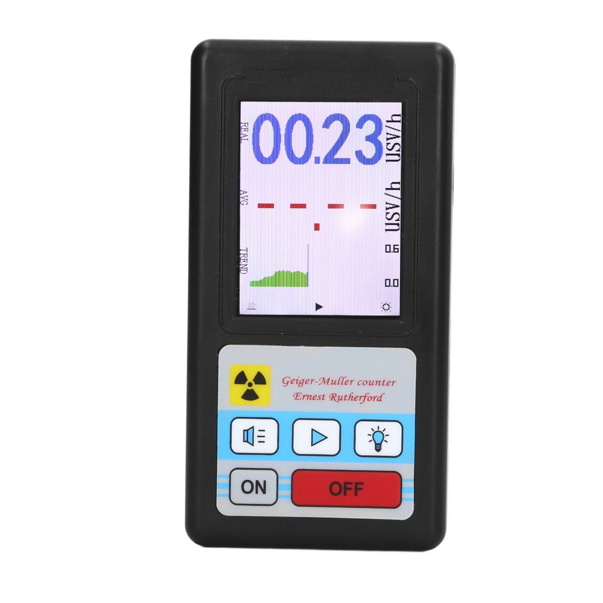 Nuklearstrahlungsdetektor, Zähler, Dosisalarmgerät, Dosimeter-monitor-messgerät Br-6